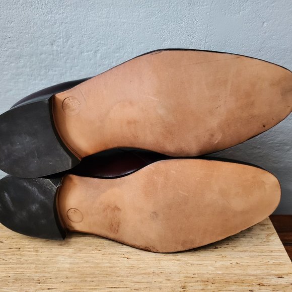 Vintage Breather Wright Leather Slip On Dress Shoes - Picture 8 of 8